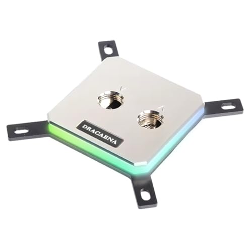 Waterblock CPU Intel Dracaena en métal pour monter un PC gaming silencieux et lumineux