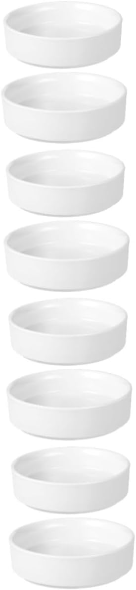 8pcs Ceramic Plant Saucer Tray Water Drip Trays for Indoor Flower Pots Heavy Duty Design for Preventing Water Leakage for Plant