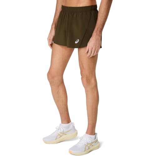 ASICS Men's Silver Split Short Running Apparel3