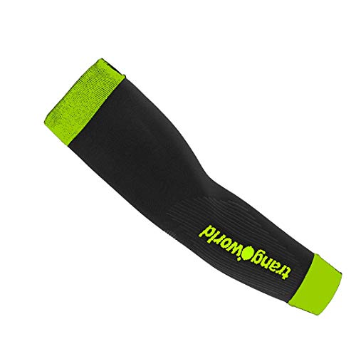 Trango PC008043 Manguitos, Unisex Adulto, Negro/Verde (Lima), L