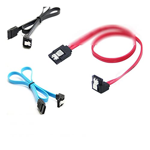 Cable SATA III 0.5 m Angulado Azul miniatura 4