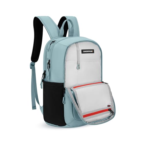 Image of Sherpani Getaway, Casual Daypack Backpacks, Laptop Backpack, 22L Travel Backpack for Men Women, Travel Gift, Fits 15'' Laptop, RFID Protection (Surf)