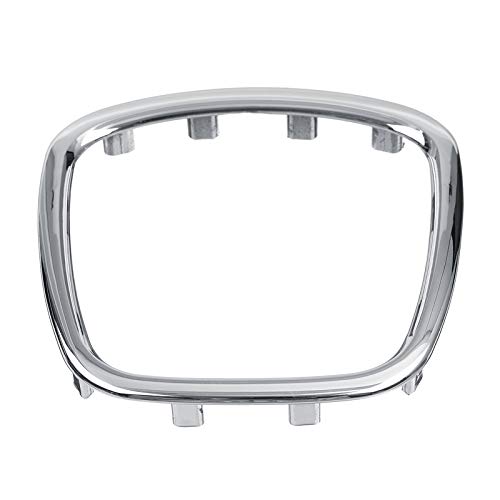 Chrome Steering Wheel Cover Trim Sticker Center Logo Ring Frame For Audi A4 B8 B6 B7 A3 8P S3 A6 C6 Q7 Q5 A5 DKEKE