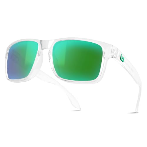 Image of B.N.U.S Sunglasses Corning Glass Lens, Non-Polarized for Men Women