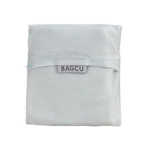 Colete de poliéster reutilizável bolsa dobrável para armazenamento de viagem com alças à prova d'água e ecológica para mercearia