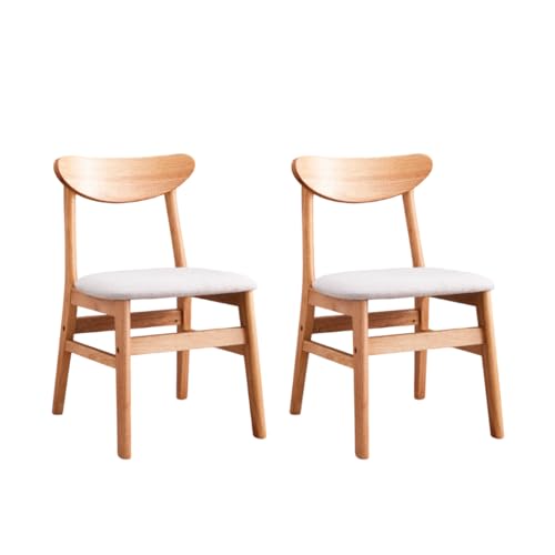 Shiito | Modelo Vancouver | JC - Pack de 2 sillas de Madera Natur...