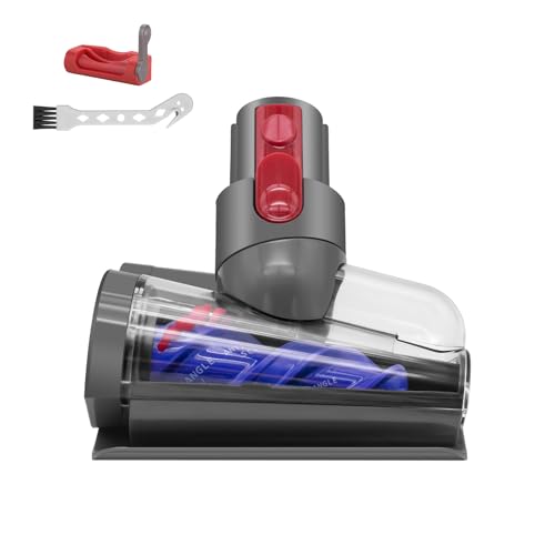 Best Dyson Attachment for Couch: Ultimate Pet Hair Removal Brush Head 6 CHENGSEE Anti-Tangle Hair Brush Compatible with Dyson V7 V8 V10 V11 V15 SV10 SV11 SV12 SV14 – Mini Motorized Brush Head Cleaning Couch, Mattress & Upholstery, Vacuum Attachment Replacement Screw Tool