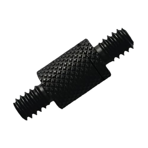 Aluminum Tripod Conversion Screw with Antislip Knurled Grip Design 1/4 Screw