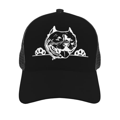 American Bully Unisex Mesh Baseball Caps - Classic Adjustable Hat3