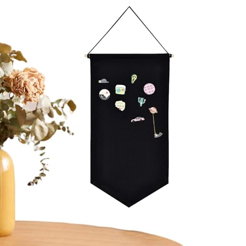 Cartel de pin esmaltado – pancarta de pantalla, organizador de broches | Soporte de resistente para almacenamiento de anuncios, soporte de almacenamiento de esmalte decorativo, pantalla de