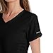 Grey’s Anatomy by BARCO Classic Cora Scrub Top for Women – Black, 4-Pocket Crossover V-Neck Scrub Shirt with Natural Stretch, Soil Release Fabric, and Super-Soft Finish – Medium, Regular Fit