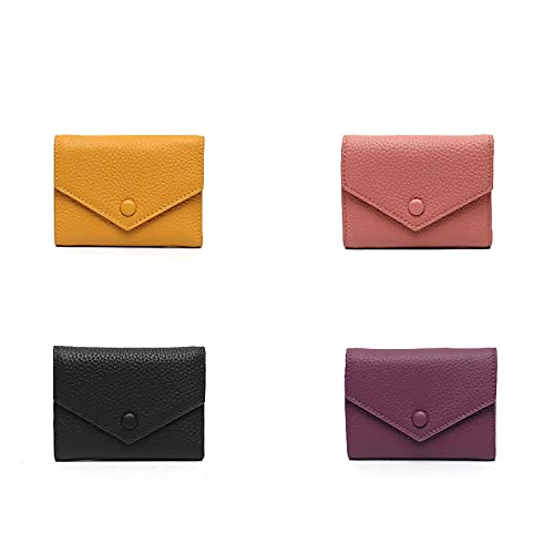 Womens wallet Genuine Leather For Functional Multi Card Coin Cash Anti-Theft Purses For Ladies Cowhide (Purple)3
