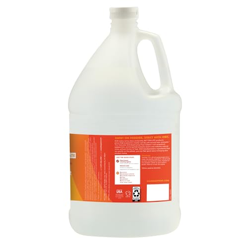 Image of Better Life Floor Cleaner - Liquid Multipurpose Cleaner for Wood, Tile, Laminate, Vinyl, Bamboo for Mopping - Citrus Mint 1 Gallon Refill