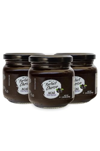 Image of Perfect Choice Acai Fruit Spread - Ready-to-Eat Spread for Smoothie Bowls, Toast, Yogurt & More - 7.76 oz