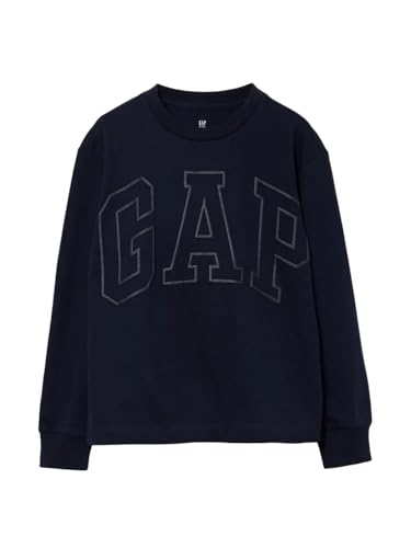 Image of GAP Boys' Long Sleeve Logo Tee T-Shirt