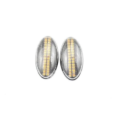 Clignotant dynamique LED résout problème visibilité latérale Peugeot 206 307 Citroën C3 cristal