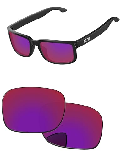 Image of Replacement Lenses for Oakley Holbrook OO9102 Sunglass - Precision Fit, UV Block & Impact Resistant