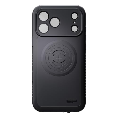 Coque iPhone 17 Pro Max SP Connect Xtreme antichoc noire pour fixation de smartphone