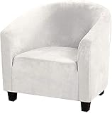 【Housse de chaise de baignoire de haute qualité】La housse de chaise de baignoire est fabriquée à partir de 92% de fibres de polyester + 8% d'élasthanne, à haute élasticité, douce et confortable, anti-rides et résistante au lavage. Très extensibles et pratiques, ils s'adaptent parfaitement à la plupart des fauteuils club, pratiques et esthétiques pour votre décoration intérieure. Hautement recommandé pour les meubles en cuir et en tissu.