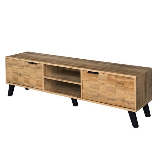 Meuble TV de qualité buffet bas de salon mat et commode moderne - 8
