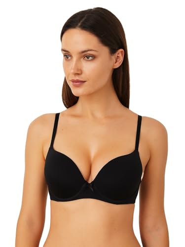 Image of Viola's Secret 6 Pack of Color Print T-Shirt Bras B Cup C Cup and D Cup