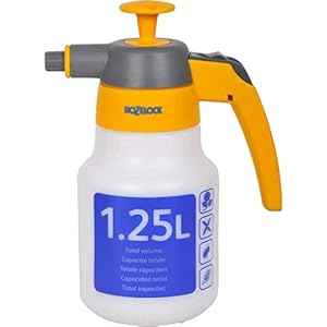 HOZELOCK – Spraymist Plus drukspuit 1,25 L: ideaal voor binnen en buiten, metalen pompstaaf, ergonomische handgreep met continue werking. Voor ideale plantenverzorging [4122P0000]