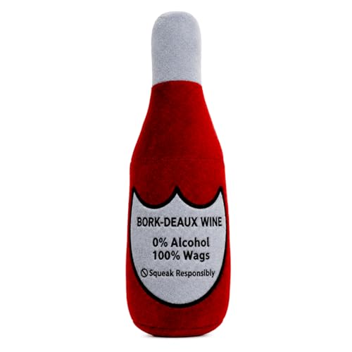 Image of Mutt of Course Bork-deaux Wine Dog Toy