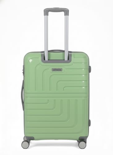 Image of Pro 8 Wheels Set of 2 (Cabin + Medium) Trolley Bags, Hard Case Polypropylene, 360º Wheeling Luggage for Men & Women, Suitcase for Travel, Trolley Bags for Travel (Lime)