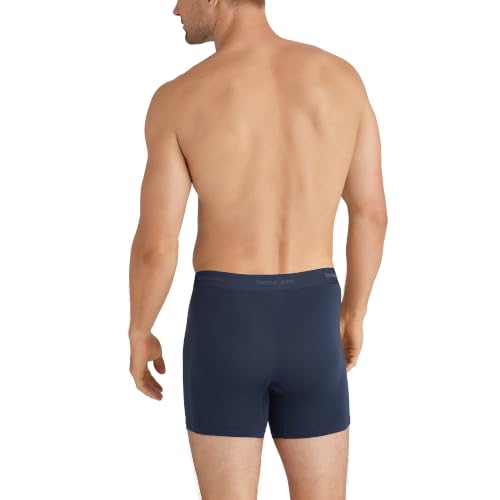 Image of Tommy John Men's Luxe Modal 6 inch Mid-Length Boxer Brief Underwear 3-Pack