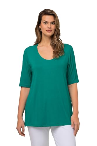 T-Shirt Vert Col en V Idéal pour Créer un Look Chic et Décontracté au Quotidien