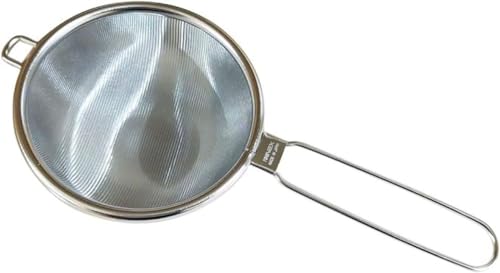 MT Trimatsu 18-8 Hi-Tech Tea Strainer, Rose, Medium, 1702905, Silver