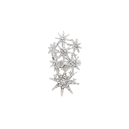 Image of SOHI Cocktail Ring for Women & Girls, Chunky Ring, Finger Ring, adjustable ring, Ladies Ring, Gold Plated Ring, aesthetic jewellery, hand ring for women
