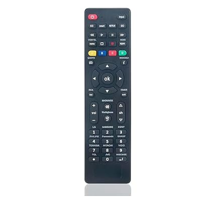 Universal Remote Control for Sony/Philips/Onn/Samsung/LG/Vizio/Hisense/Sharp/RCA/Element/Westinghouse/Sanyo/Emerson TV, Compatible with TV, Streaming Players,DVD Players and Sound Bar Audio