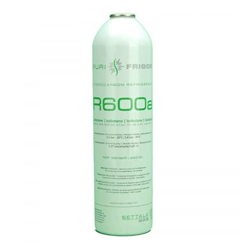 ENVASE GAS R600 ISOBUTANO REFRIGERANTE 420gr