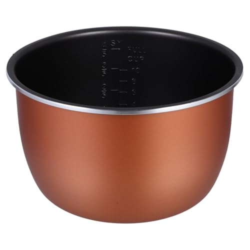 TOPBATHY Autocuiseur électrique avec revêtement anti-adhésif, 5 l, en alliage d&rsquo;aluminium, résistant aux hautes températures, pour la cuisson de la soupe de riz