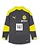 Produktbild PUMA BVB Training 1/4 Zip Top Jr New T-Shirt, Asphalt-Cyber Yellow, 164