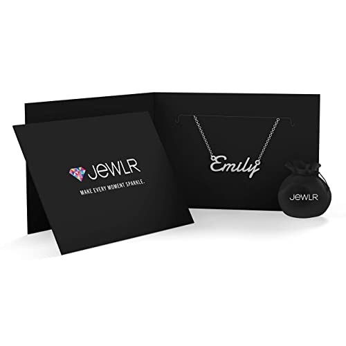 Tsd 10K Yellow Gold Personalized Name Necklace With A 16" Chain In Glamorous Font By Jewlr #TOP5