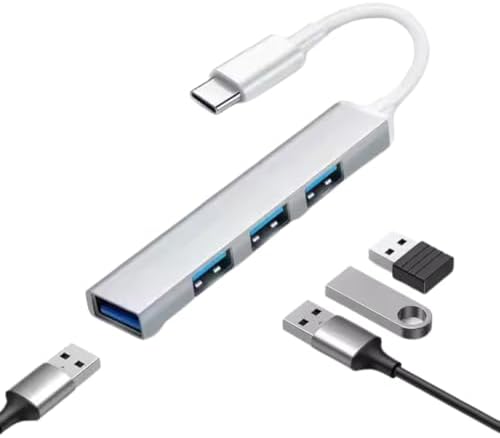 Hub USB 3.0 4 Portas - 5 Gbps Alta Velocidade - Divisor e Expanso...