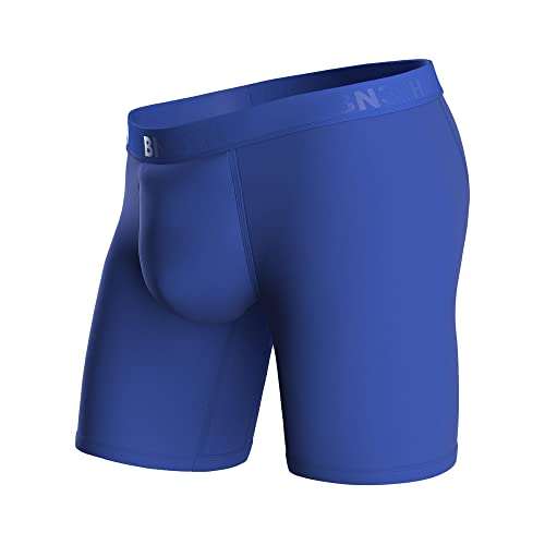 Bn3Th Men's Classic Boxer Briefs - Breathable Underwear With Our Patented Three-Dimensional Mypakage Pouch, Royal, Medium #TOP24