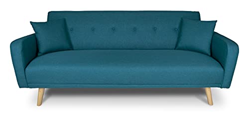 Colore: Blu petrolio; Rivestimento: in tessuto