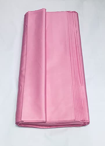 Image of BKRKJ Women's Cotton Silk Unstitched Fabric by Meter for Sewing Suit Salwar Chudidar Patiyala Shirt Kameez Blouse Kurta Pyjama Pathani jam Glace (4.5 Meter, Light Pink)