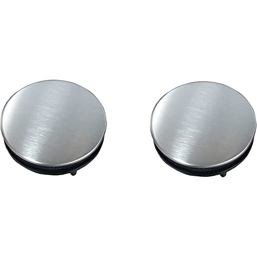 2 Pack Kitchen Sink Faucet Hole Cover Faucet Hole Cover Stainless Steel (Dia 1.22 to 1.57 Inch, Short)