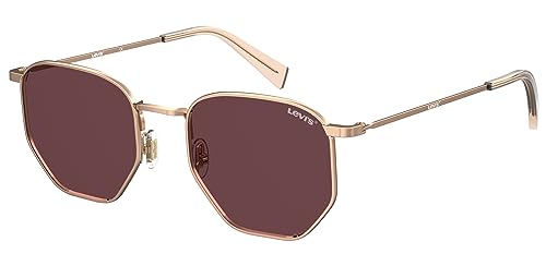 Image of Levi's Men Hexagonal Non-Polarized Sunglasses