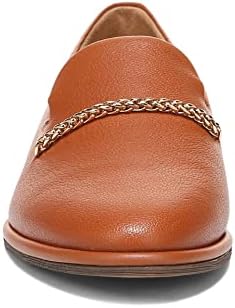 Franco Sarto Womens Hanah Loafer Cognac Brown Leather 5.5 M | Image 5