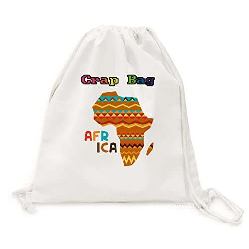 Sac à dos Afrique léger en Canvas à rayures avec grande capacité de rangement