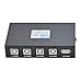 OLLGEN 4 Port USB 2.0 Sharing Manual Switch Box Hub 4 PCS Share Switcher 1 USB Device for Printer Scanner Camera Keyboard (4 Port)
