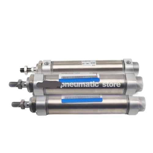 Vérin pneumatique CM2BZ20 compact de haute précision avec course 50mm - 3