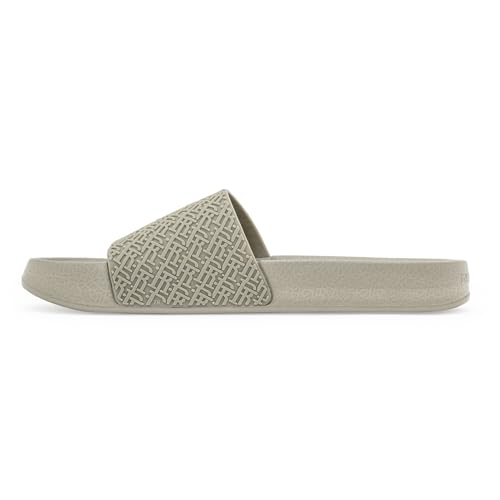 Image of Red Tape Flip-Flop Sliders for Men for Everyday Comfort in Brown | Casual Pool Sliders.