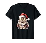 Photo Gallery children christmas cat with christmas hat - gatto di natale maglietta Photo Gallery children christmas cat with christmas hat - gatto di natale maglietta