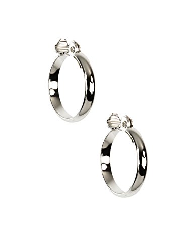 Image of Anne Klein Women's Hoop Earrings, Layered Statement Fashion Jewelry for Everyday and Evening Wear